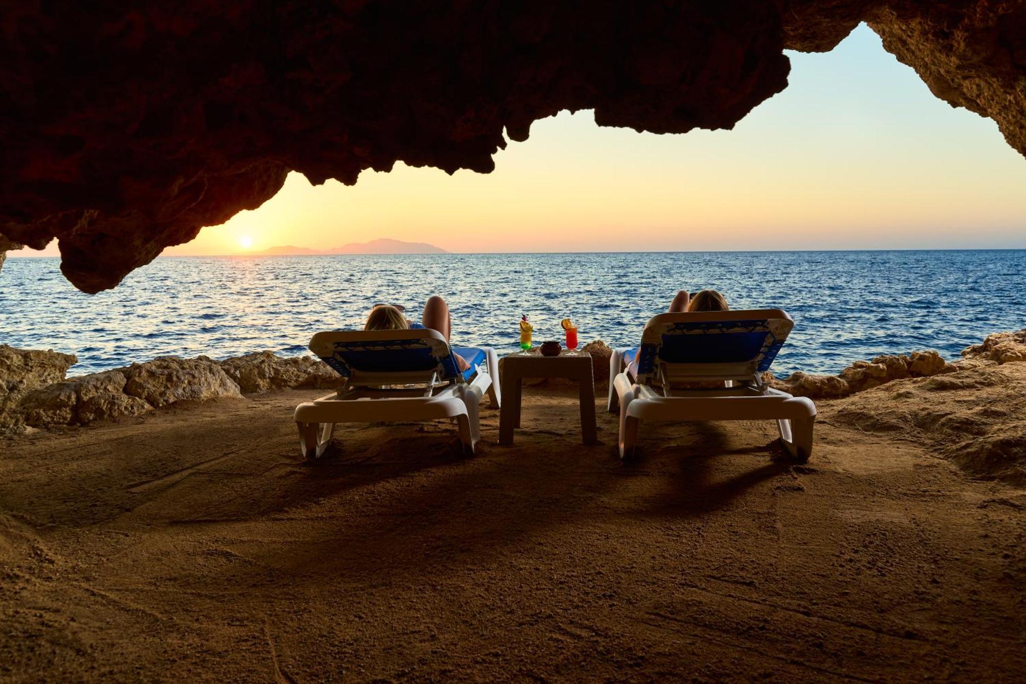 Dreams Beach Resort - Sharm El Sheikh Luaran gambar Sunset at the beach